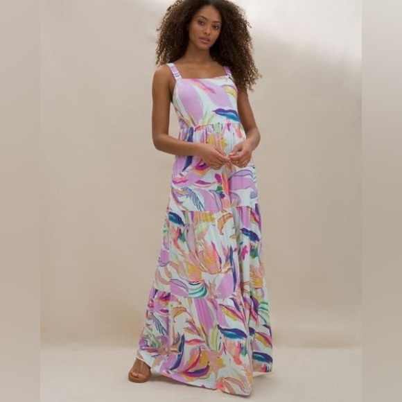 Soma Dresses & Skirts - Soma Ultimate Maxi Dress w/ Built-In Bra, Size L